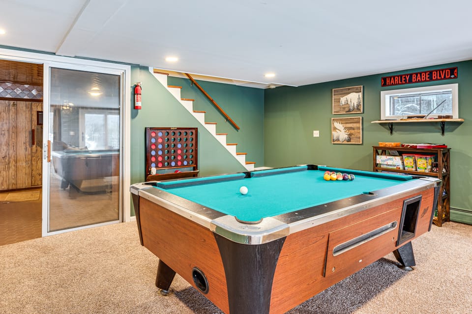 Seymour Lake Across St! Scenic Home w/ Hot Tub House in Orleans