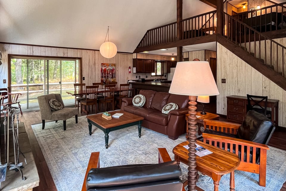 Pere Marquette Riverfront Cabin w/ Fishing Access House in Michigan