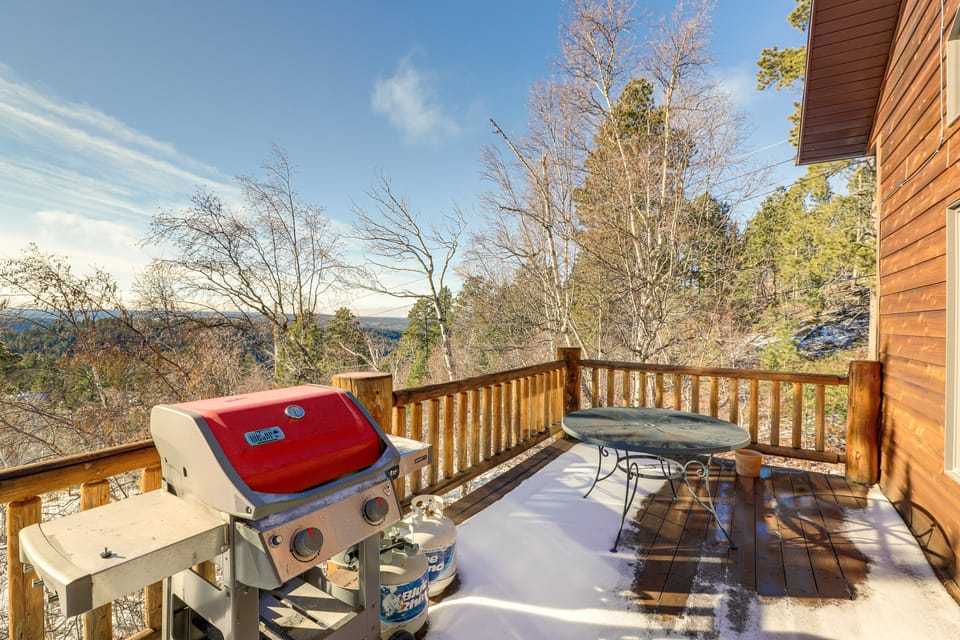 1 Mi to Terry Peak! Black Hills Cabin Hideaway House in North Lawrence