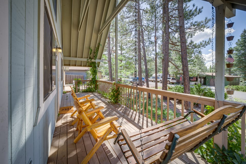Forest-Front Munds Park Cabin w/ ATV Access House in Munds Park