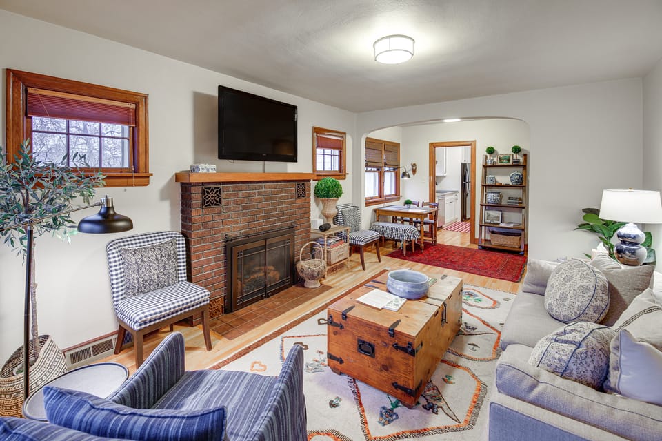 4 Blocks to Dtwn Missoula: Walkable Home w/ Yard House in Missoula