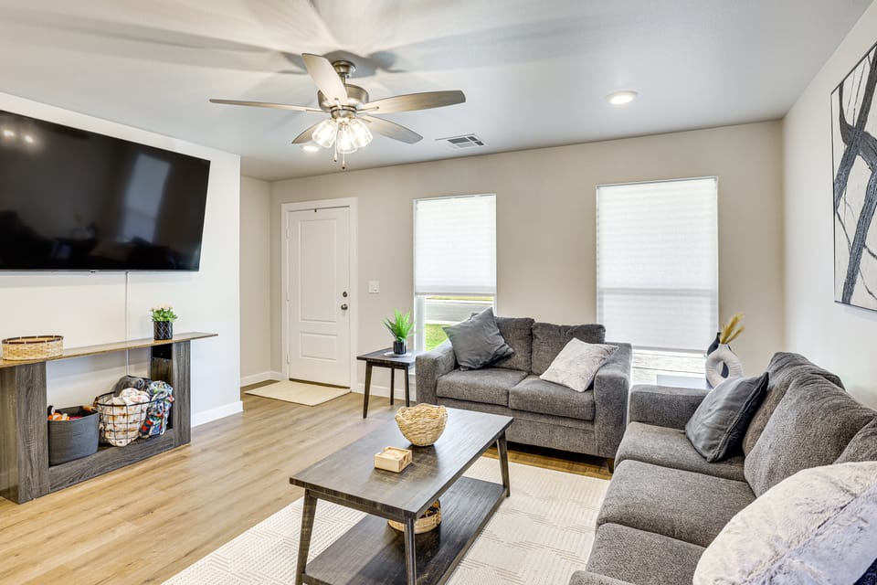 6 Mi to Texas Tech: Family Home w/ Patio & Yard House in Lubbock