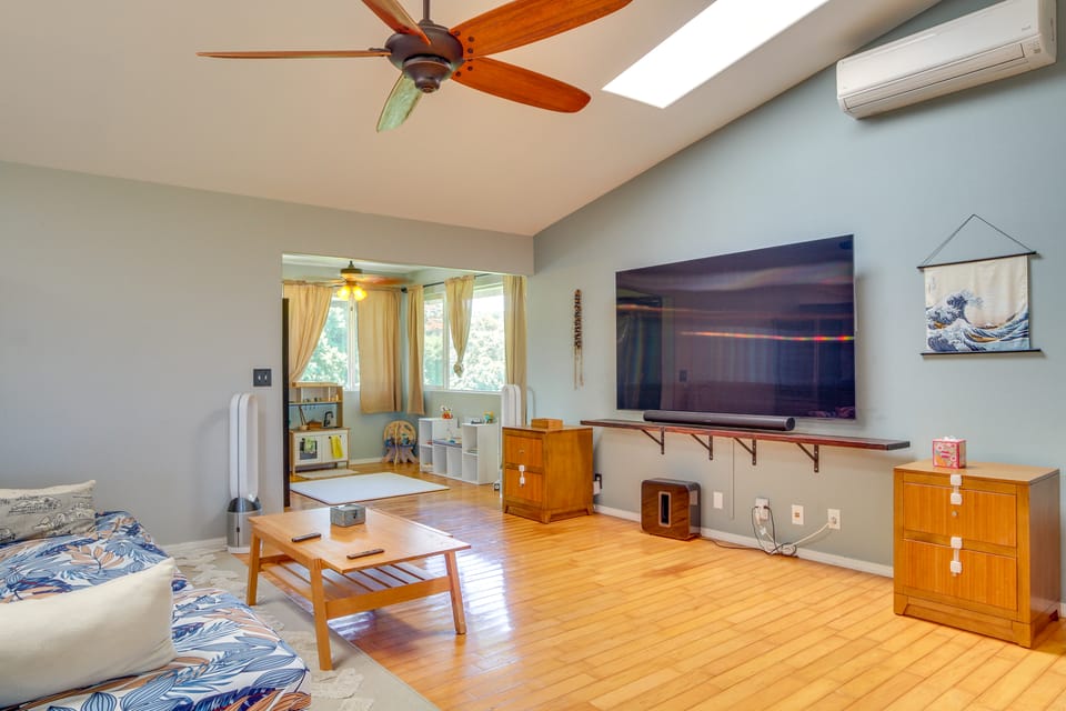 7 Mi to Hilo Beaches: Peaceful Retreat w/ Sauna House in Big Island