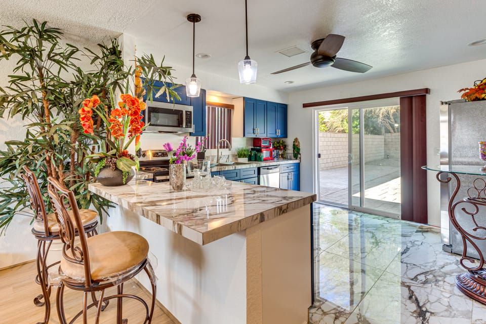 2 Mi to Old Town! Coachella Valley Snowbird Escape House in La Quinta