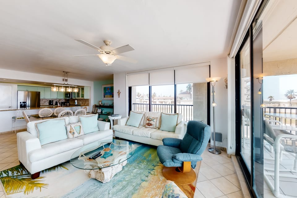 Corner 3BR w/ Gulf View: Suntide III - Unit 201 Apartment in South Padre Island