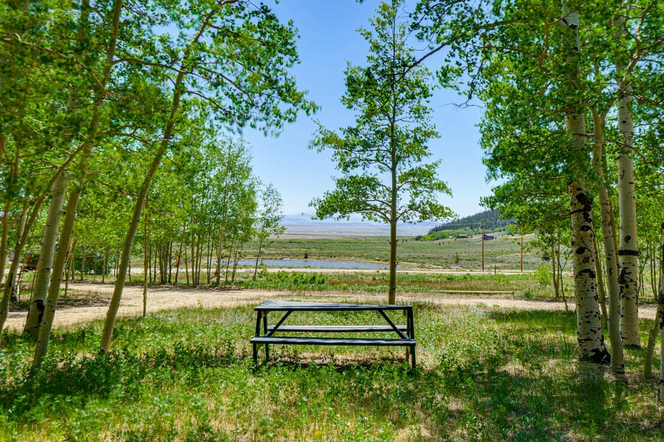 Fairplay Cabin | Mountain Views, Trails, Fishing House in Park County