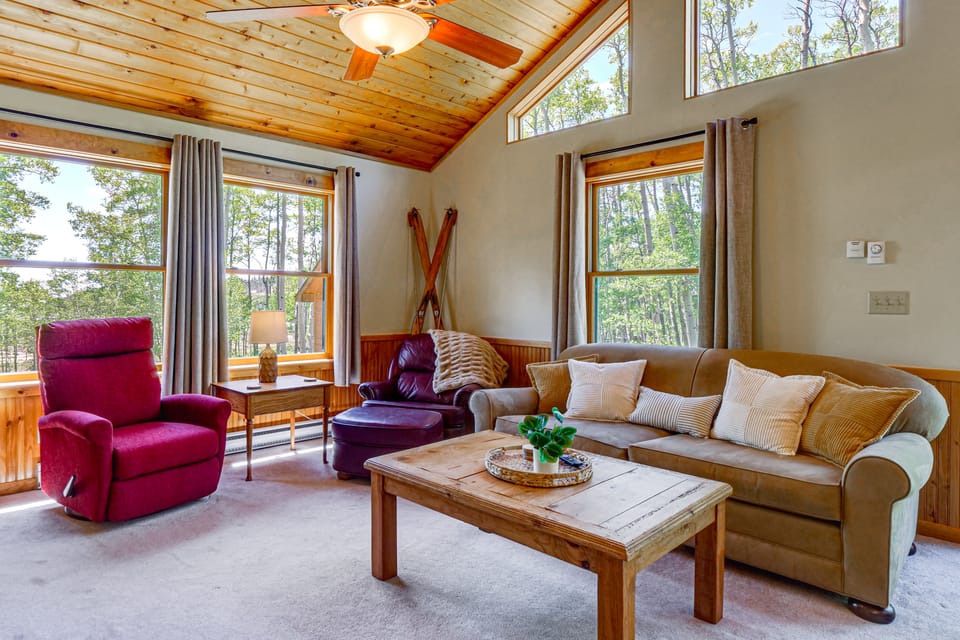 Fairplay Cabin | Mountain Views, Trails, Fishing House in Park County