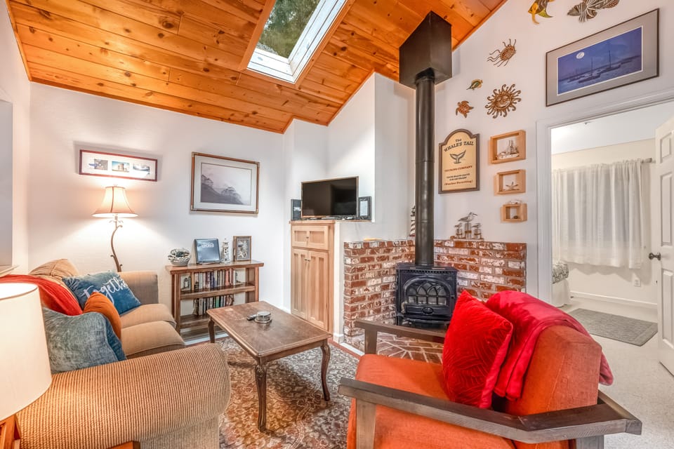 Rustic Mtn-View Home w/ Wood Stove: Dog Friendly House in San Francisco Bay Area