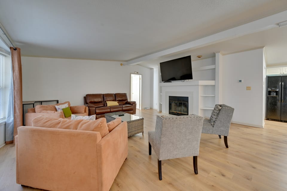 Game Room + Easy ECU Access: Greenville Getaway House in North Carolina