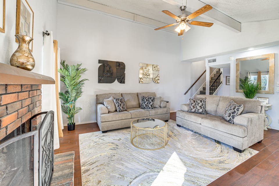Furnished Patio! Family-Friendly Tulsa Townhome Apartment in Tulsa
