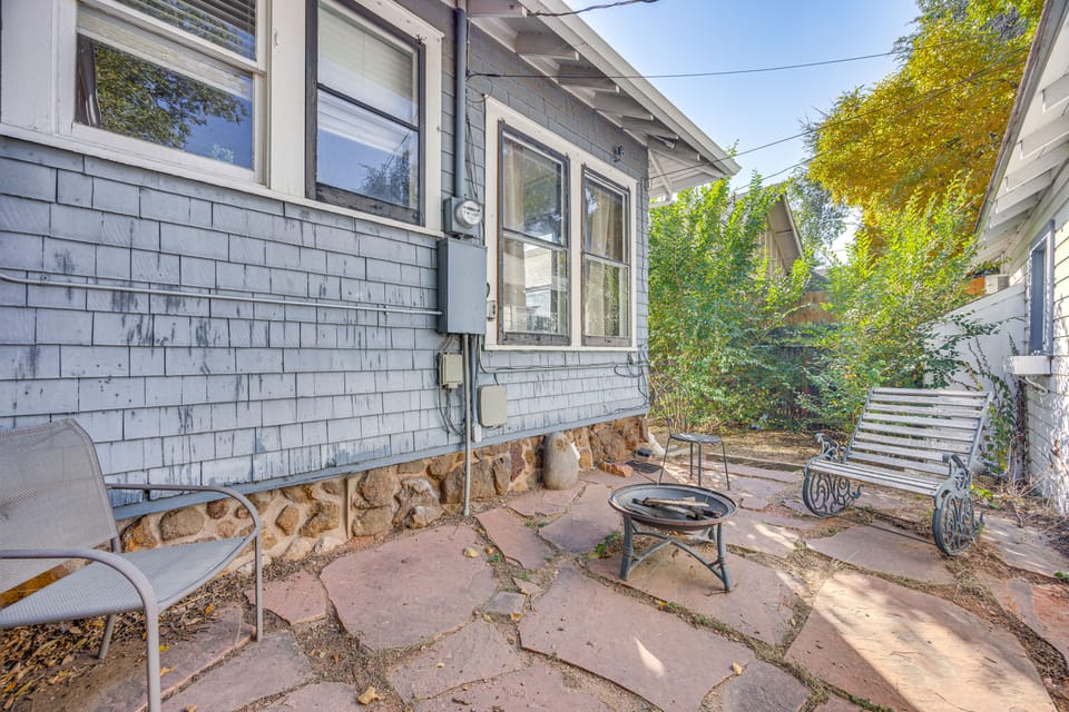Walk to Colorado College & Dwtn! Home w/ Patio House in Colorado Springs
