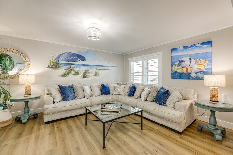 Walk to Everything! Ocean City Gem w/ Pool Access Apartment in Ocean City