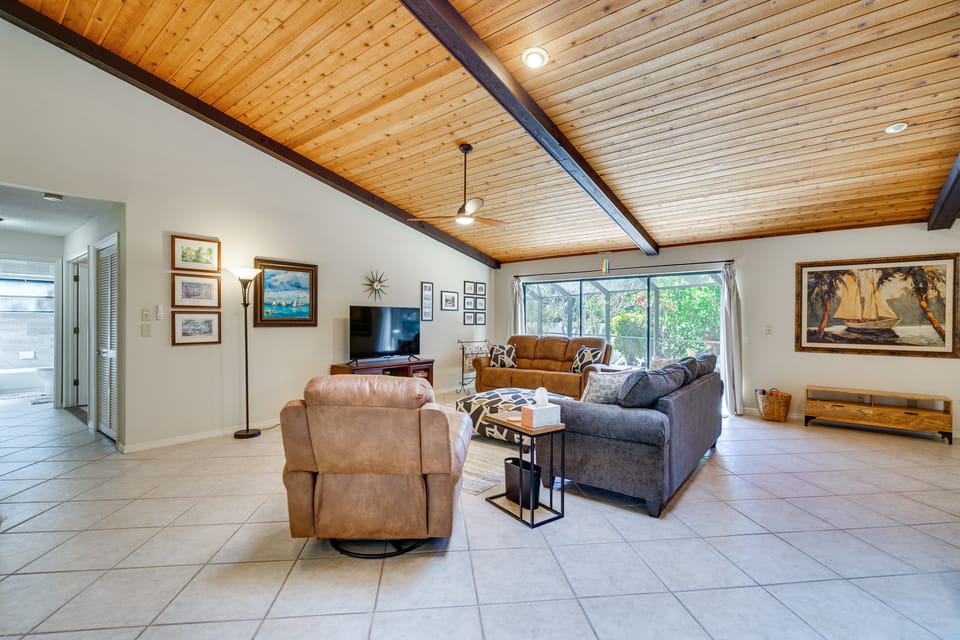 Heated Pool, 3 Mi to Dtwn: Cape Coral Escape! House in Cape Coral