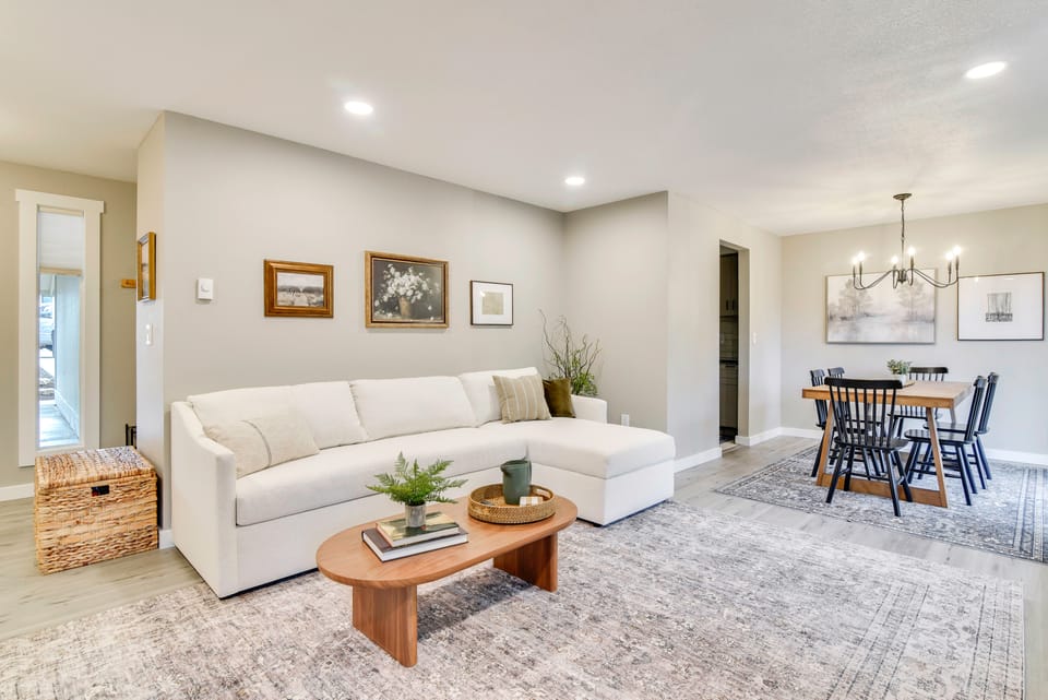 Peace & Serenity in Gresham! Sleek Home w/ Yard House in Gresham