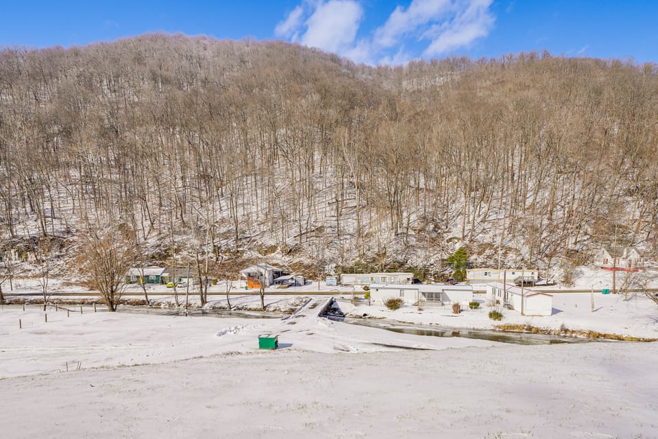 Pool Table + Private Porch: Peaceful Apt in Belle House in West Virginia