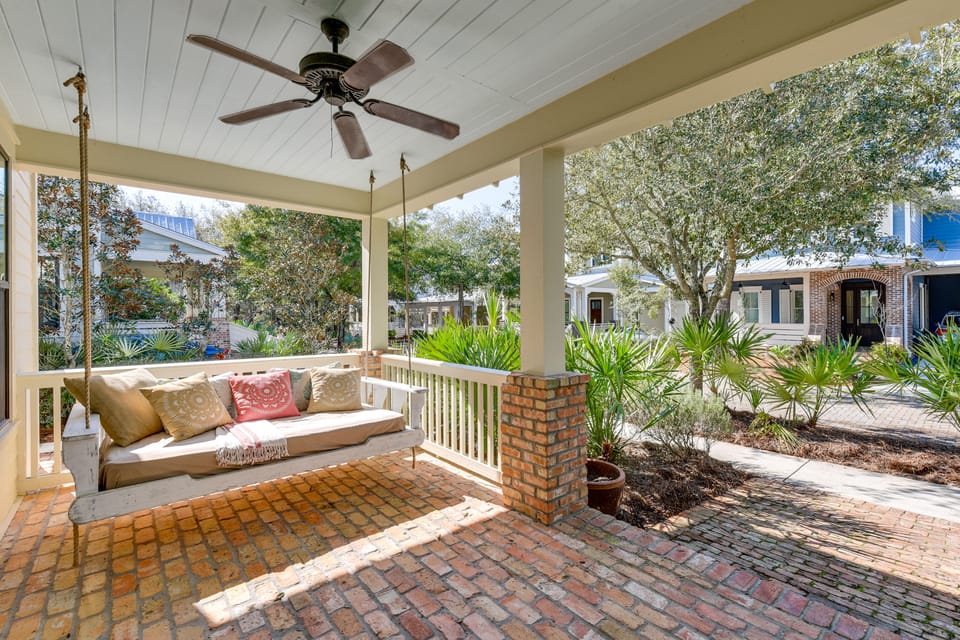 1 Mi to Shore! 30A Beach Retreat w/ Porches House in South Walton County