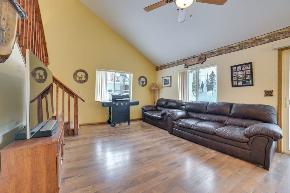 Family Nature Escape! South Branch Haven w/ Deck House in Michigan