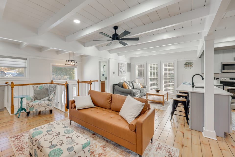Beach Access & Fire Pit! Potomac River Retreat House in Maryland