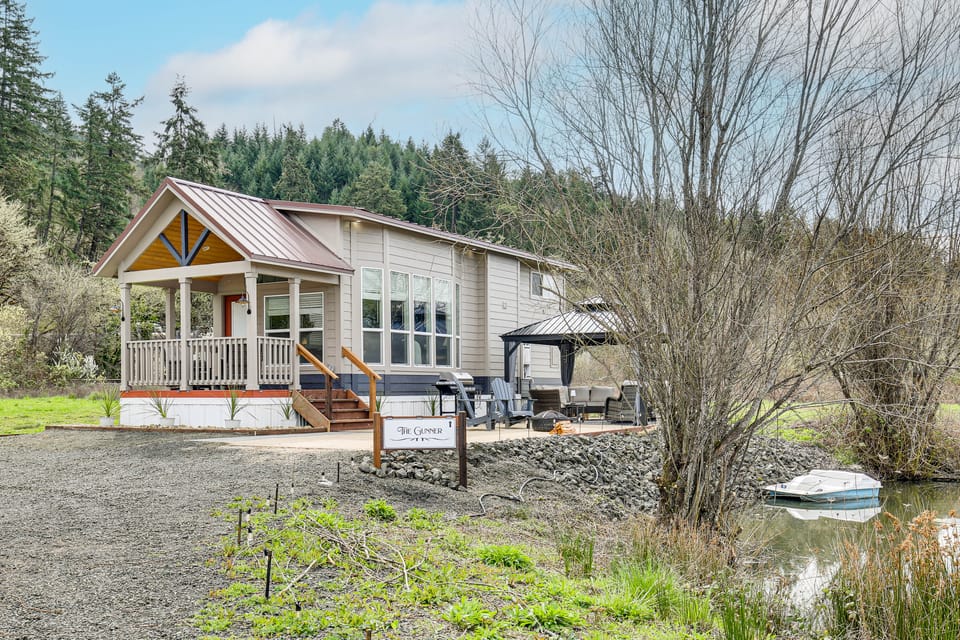Great Outdoor Space! Serene Getaway in Oakland House in Oregon