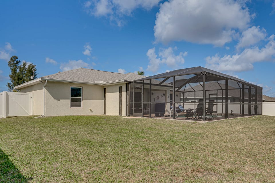 Dog-Friendly Cape Coral Home: Private Pool! House in Cape Coral