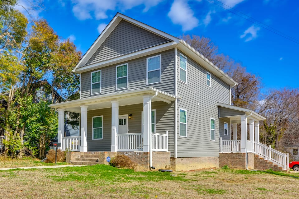 1 Mi to Downtown Greensboro: Newly Built Home! House in Greensboro