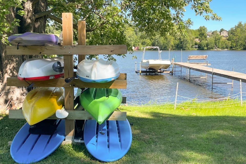 Family Fun on Cross Lake! Fire Pit, Games, Grill Apartment in Minnesota