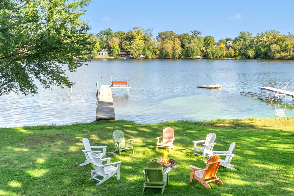 Family Fun on Cross Lake! Fire Pit, Games, Grill Apartment in Minnesota