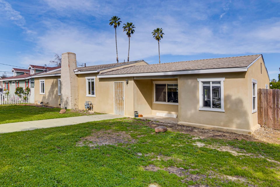 Work & Explore! Los Angeles Home w/ Spacious Yard House in Van Nuys