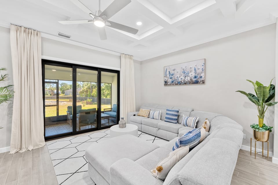 Palm Bay Family Retreat w/ Game Room & Fire Pit House in Palm Bay