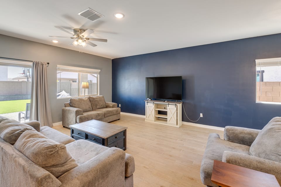Near Golf, Parks & Casino! Updated Maricopa Home House in Maricopa