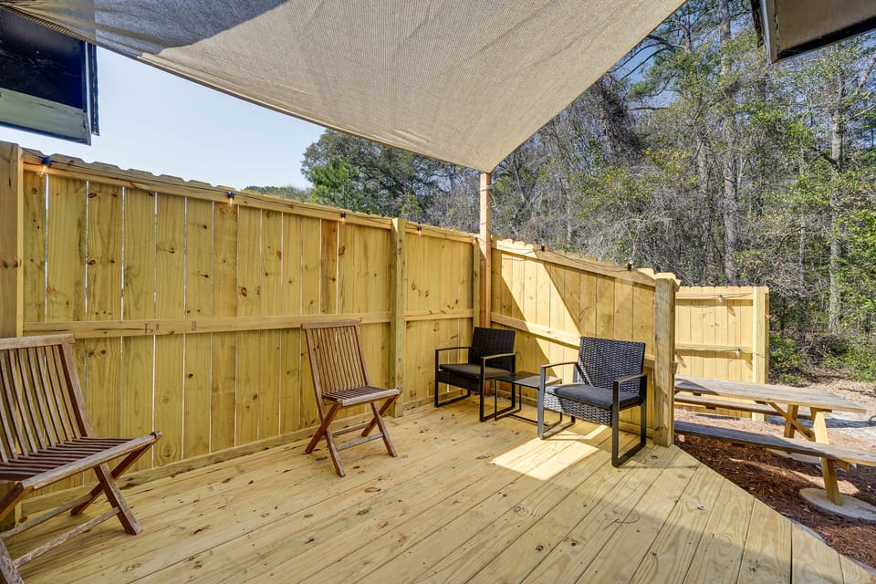 Deck & Spacious Yard! Wilmington Gem on Half-Acre Cottage in New Hanover County