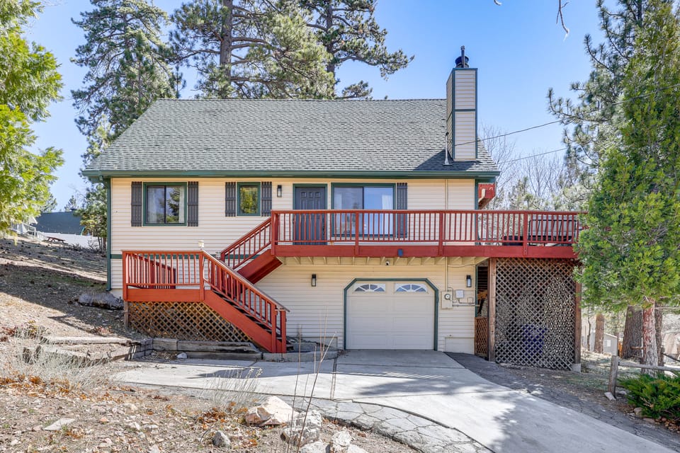 Bear Canyon Getaway | Hot Tub & Game Loft House in Big Bear