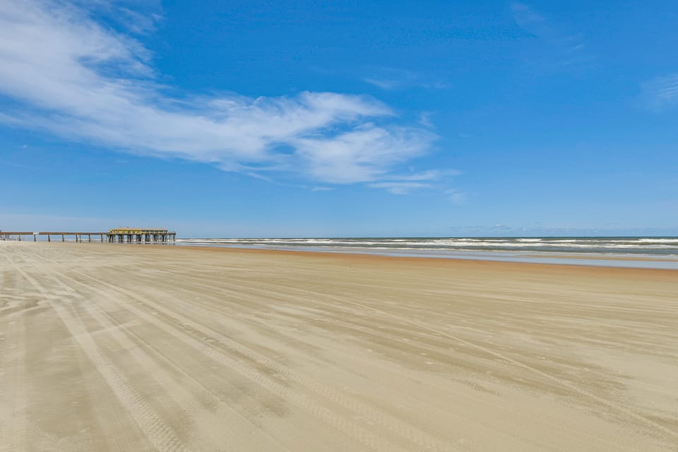Sleek, Oceanfront Unit in Daytona Beach Shores! Apartment in Daytona Beach Shores