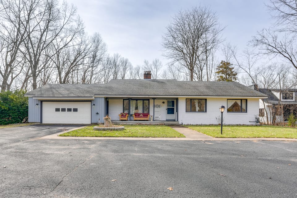 Expansive Lakefront! Allegan Hideaway w/ Game Room House in Michigan