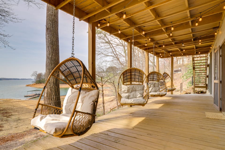 Dock, Deck + Views: Cherokee Lake Retreat! House in Morristown