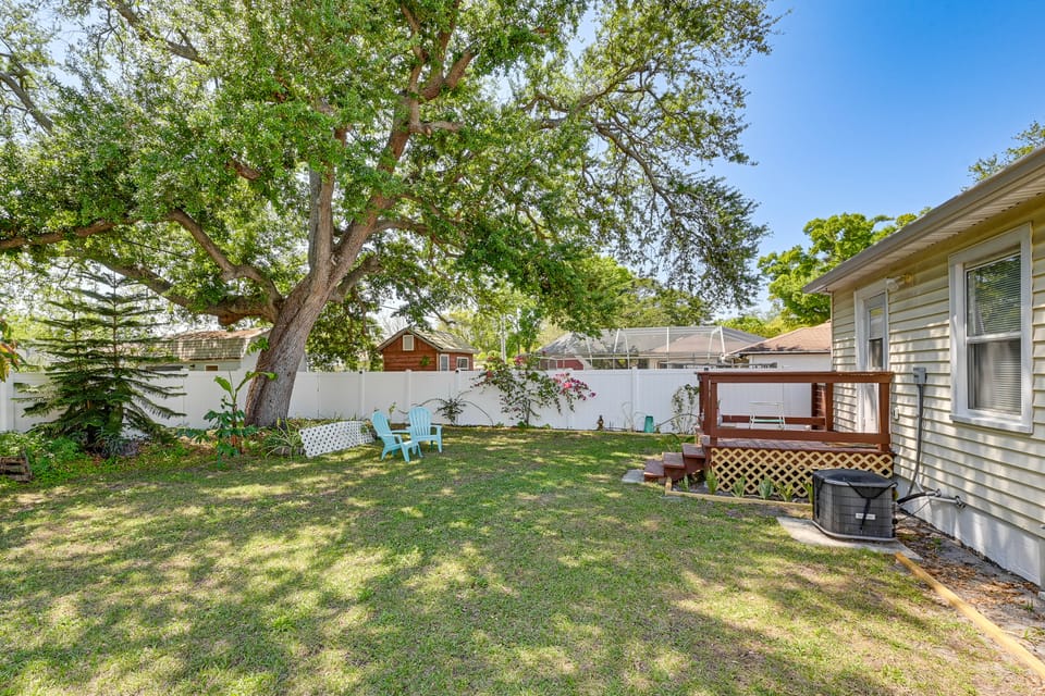 4 Mi to Hyde Park Village! Modern Escape w/ Yard Apartment in Tampa