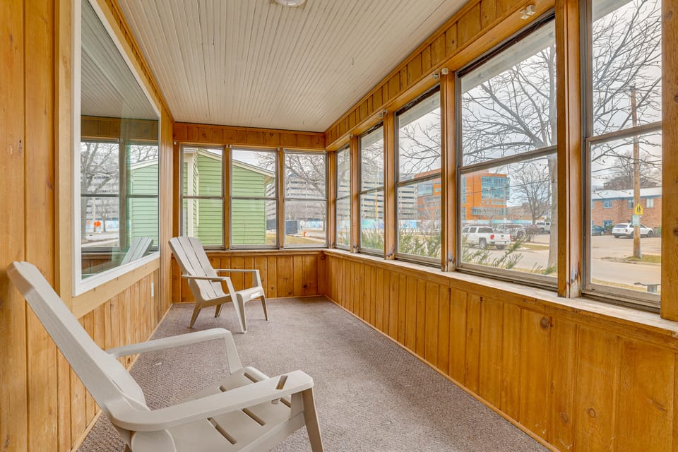 Walk to Dtwn: Rochester Home, Private Deck + Yard! House in Rochester