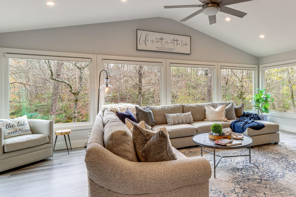 Boat Dock + Yard: Lake Lanier Gem in Gainesville House in Lake Lanier