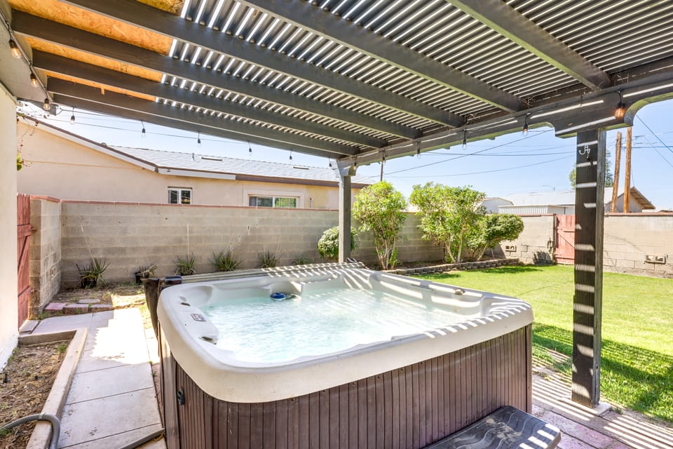 Quiet Yuma Retreat w/ Hot Tub & Spacious Backyard House in Yuma