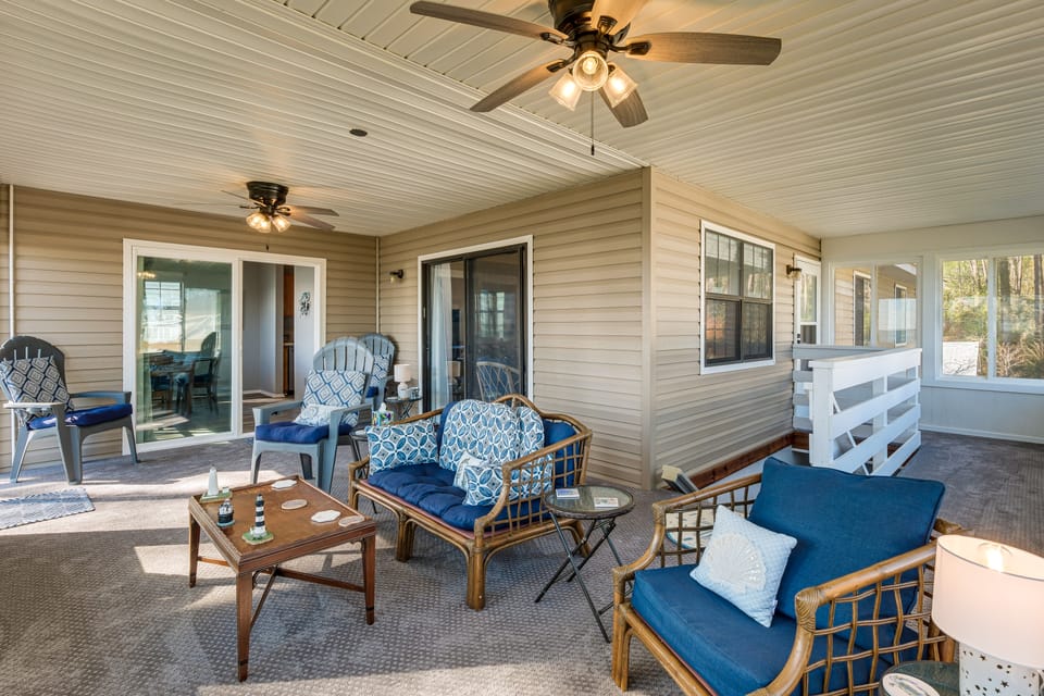 Gwynn's Island Gem | Private Beach & Bay Views House in Virginia