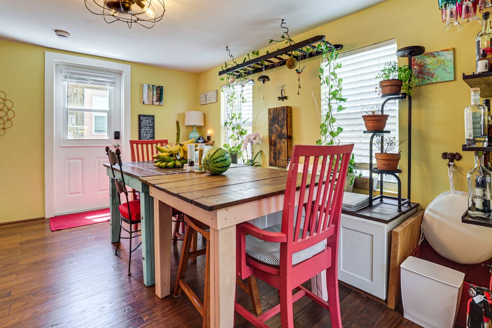 Walk to Southernmost Point! Conch Cottage w/ Patio House in Key West