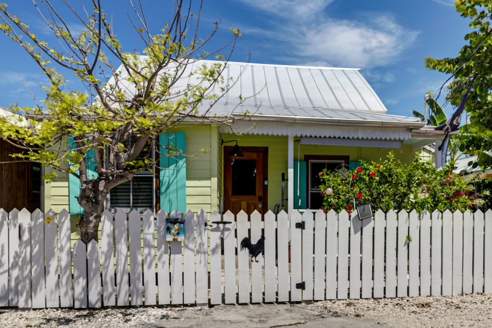 Walk to Southernmost Point! Conch Cottage w/ Patio House in Key West