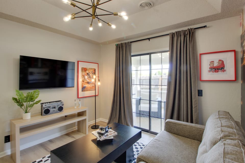'Take Me Back Suite' at The Saint: Louisburg Condo Apartment in Ozark Mountains