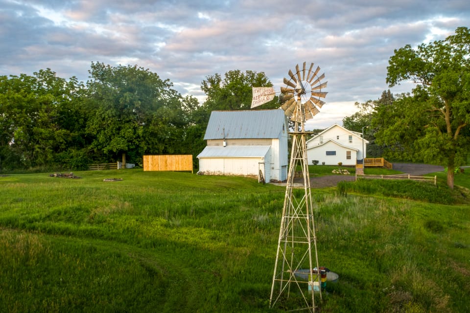 Fire Pit & Amazing Views! 15-Acre Colfax Farmhouse House in Iowa