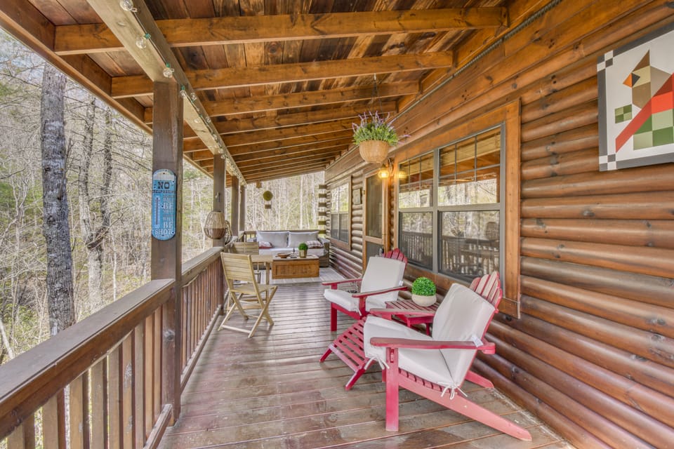 Private Hot Tub! Book-Lovers' Blue Ridge Retreat House in Georgia