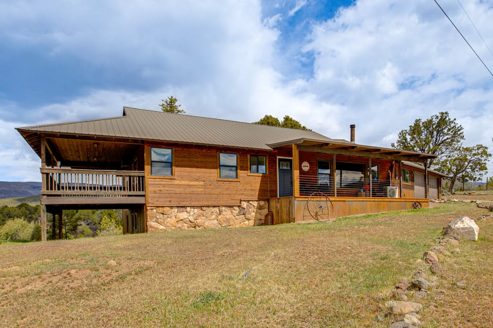 On-Site Creek + Views: Grand Mesa Getaway! House in Colorado