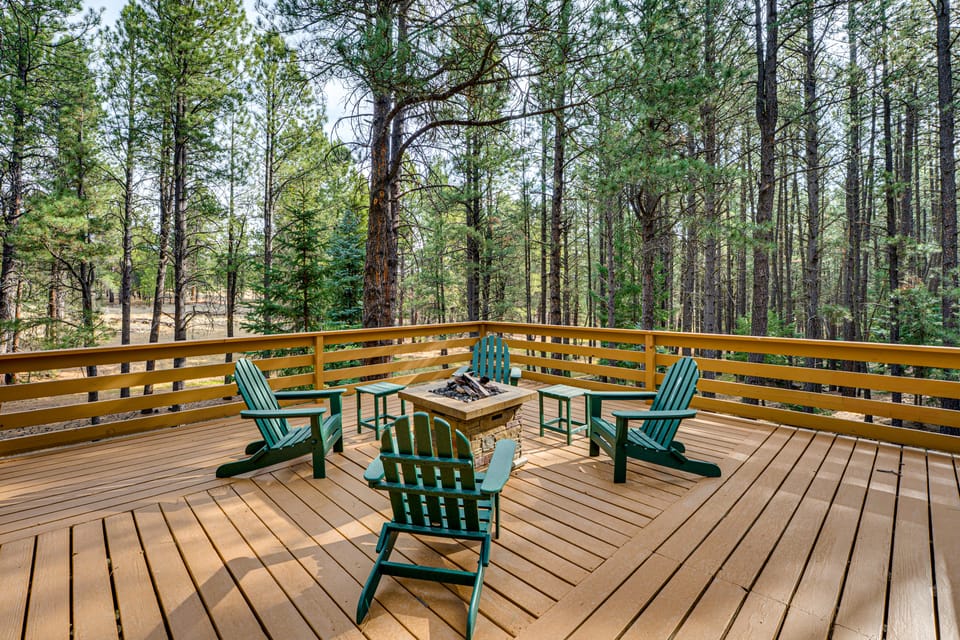 1 Mi to Angel Fire Resort: Mtn Cabin w/ Fire Pit! House in Angel Fire
