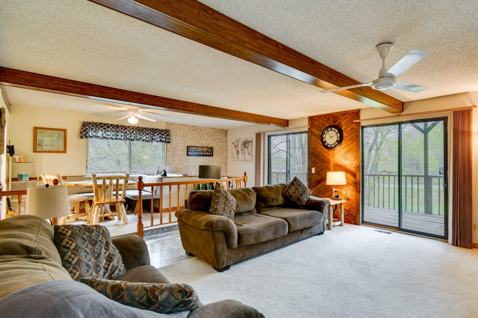 Classic Up North Cabin: Boat, Fish, ATV & Explore House in Michigan