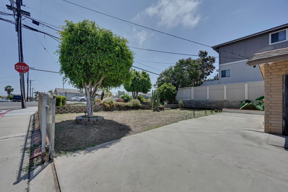 1 Mi to Military Base: Cozy Imperial Beach Studio Apartment in Imperial Beach
