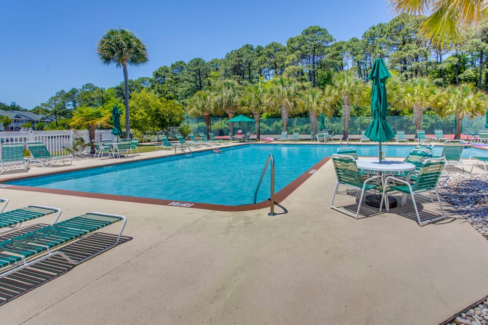 Pool & Hot Tub Access! Waterfront Sunset Beach Gem Apartment in Sunset Beach